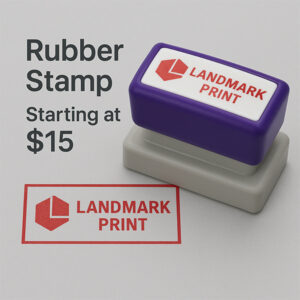 Rectangle Rubber Stamp