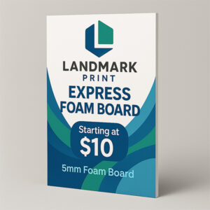 Express Foam Board Poster